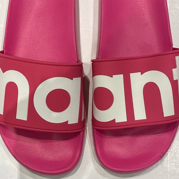 Isabel Marant Howee Rubber Pool Slides Sandals - Picture 4 of 5